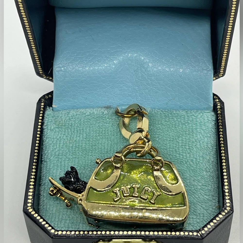 Vintage Y2K Juicy Couture Dog Carrier Charm